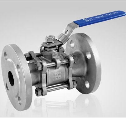 1000wog Stainless Steel 3PC SS Ball Valve Flanged End